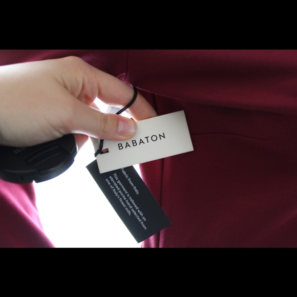 NWT Babaton v-neck bodycon dress. - Picture 5 of 6